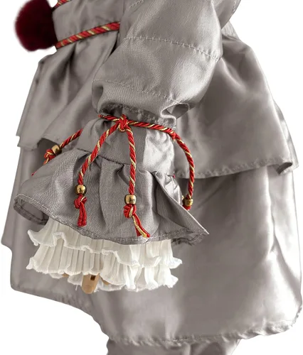 Vista 5 de Scary IT Clown Costume for Kids and Adults Halloween Cosplay Outfit