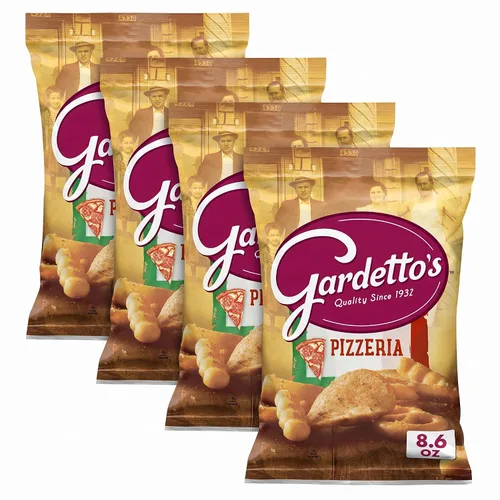 Vista 10 de Gardetto's Special Request Chips de centeno de ajo, bolsa de aperitivos, 8 oz