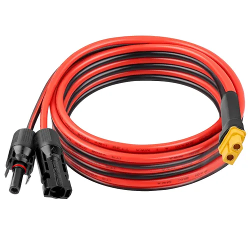 Vista 13 de Cable de extensión solar XT60 de 10 AWG 2 3 6 10 15 20 25 35 40 50 75 100 pies XT60 adaptador de conector de extensión solar más grueso cable hembra