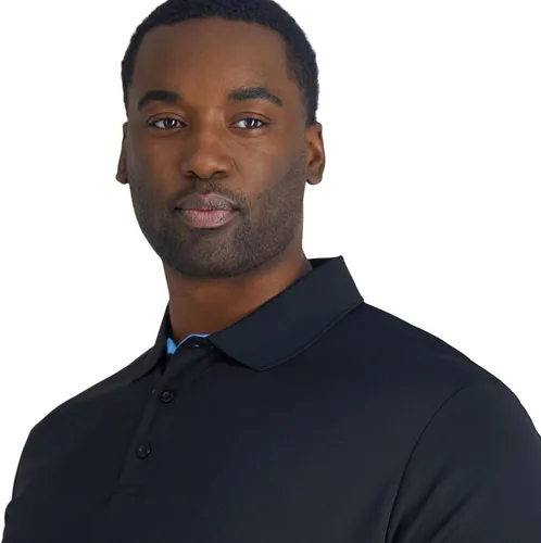 Vista 3 de Haggar Polo elástico de manga corta para hombre