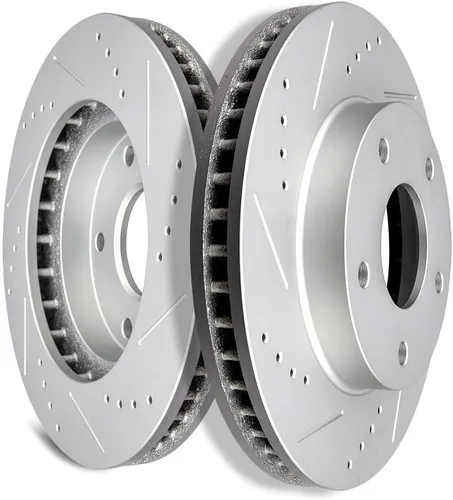 Vista 10 de SCITOO Kits de rotores de freno de disco trasero para Jeep Grand Cherokee 1999-2004
