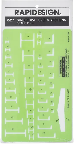 Vista 6 de Plantilla de tubería isométrica Rapidesign, 1 unidad (R43)