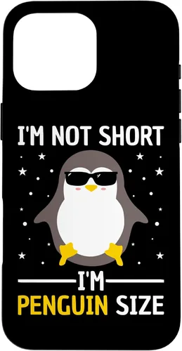 Vista 19 de I'm Not Short I'm Penguin Size Men Women Funny Penguin Lover Case for iPhone 17