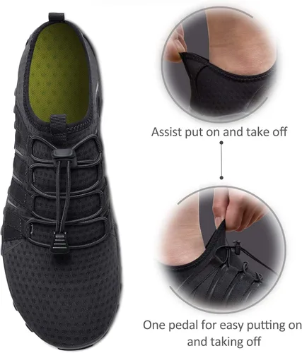 Vista 6 de SEEKWAY - Zapatos acuáticos para hombre y mujer, secado rápido, para playa, natación, río, piscina, lago, senderismo, kayak, surfing