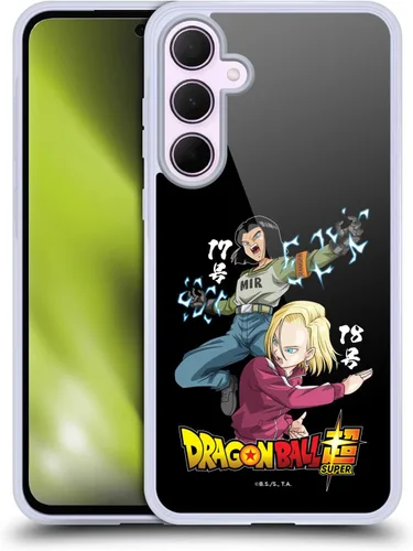 Vista 119 de Head Case Designs Funda de gel con licencia oficial de Dragon Ball Super Group Future Trunks Arc Characters [protección de grado militar] compatible