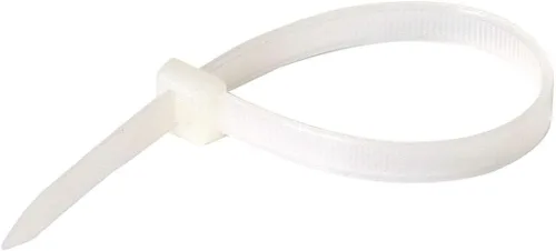 Vista 2 de 400-804CL STEREN - Sujetacables de 4 pulgadas, 100 unidades, transparente