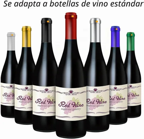 Vista 5 de Cápsulas termorretráctiles de PVC, 120 unidades de fundas retráctiles de vino negro mate, tapas transparentes para botellas de corchos, cápsulas