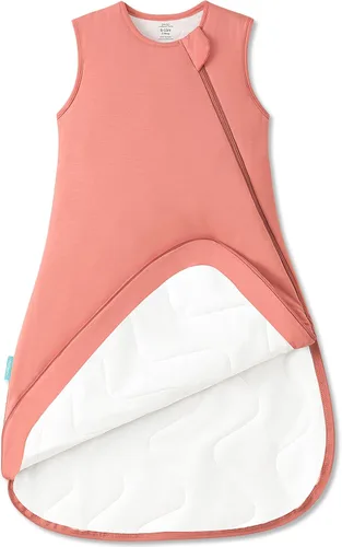 Vista 13 de PurComfy Saco de dormir súper suave 1.0 TOG, Saco de dormir premium de viscosa de bambú para bebé con cremallera de 2 vías, Manta vestible para bebé