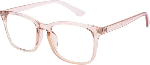 Vista 47 de Onrtry Gafas sin receta para hombres y mujeres, lentes transparentes cuadradas