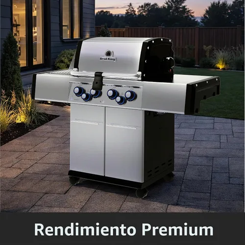 Vista 5 de Broil King REGAL Series parrilla para asar, Gas natural - S420 PRO, Acero inoxidable