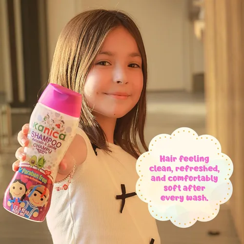 Vista 6 de KANICA Champú sin parabenos con aloe vera y aguacate. Champú para la familia