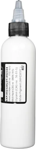 Vista 3 de Fuente del tatuaje del elemento tinta blanca del tatuaje de 4 onzas para el Blanco