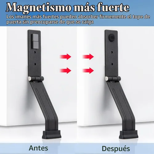 Vista 8 de Tope de puerta de metal para la parte inferior de la puerta