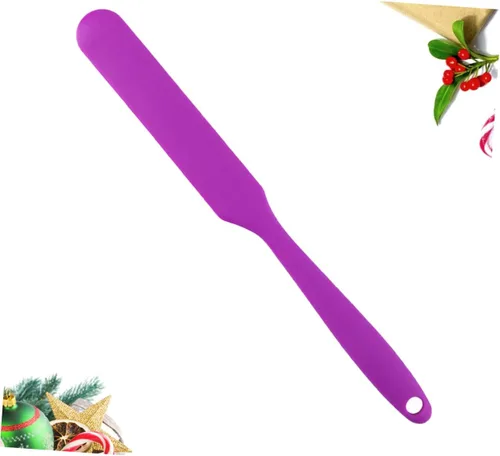 Vista 2 de BESTonZON Buttercream - Raspador de banco, raspador de masa, raspador lateral para tartas, cepillo para teñir el cabello, raspador para tartas, más