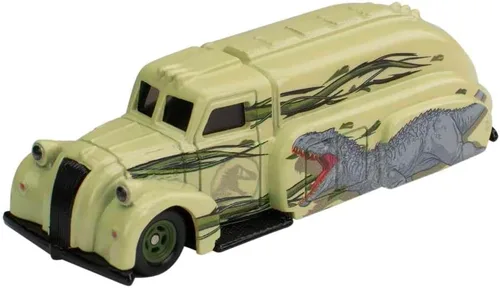 Vista 2 de Hot Wheels Vehículo a escala de flujo de aire Dodge 38 para niños de 3 años en adelante y coleccionistas de autos de juguete clásicos, con nuevos