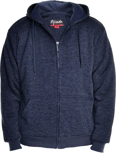 Vista 47 de Chaqueta con capucha con cremallera completa y forro de sherpa