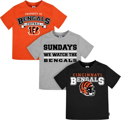 Vista 49 de Gerber NFL - Paquete de 3 camisetas de manga corta para bebé