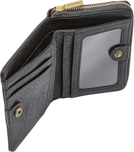 Vista 3 de Fossil Cartera plegable multifunción de cuero Logan para mujer
