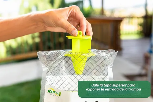 Vista 3 de RESCUE! Trampa para moscas Big Bag - Desechable, uso al aire libre