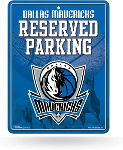 Vista 28 de Rico Industries Cartel de estacionamiento de metal de baloncesto