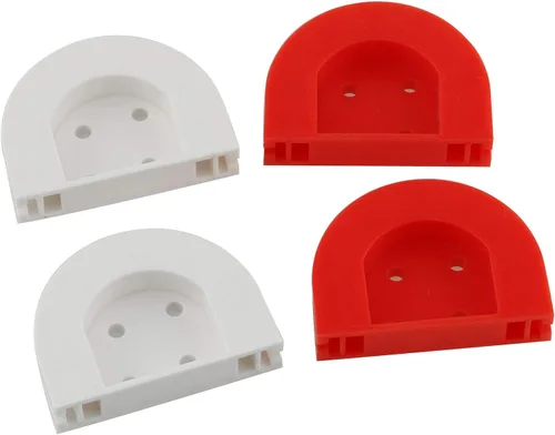 Vista 5 de DGZZI Protector de hélice para Phantom 3, color rojo y blanco
