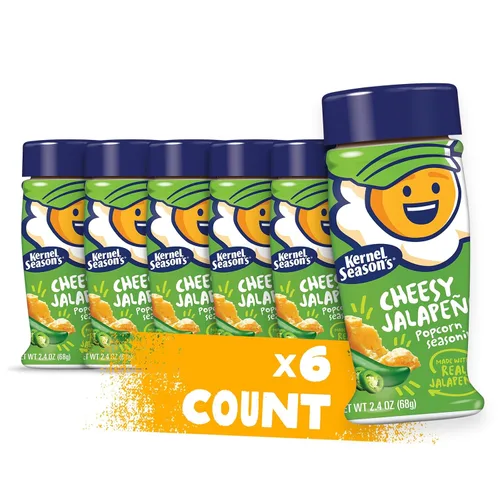 Vista 24 de Kernel Season's Frosty's Mint Chip - Condimento para palomitas de maíz, 2.60 onzas (paquete de 6)