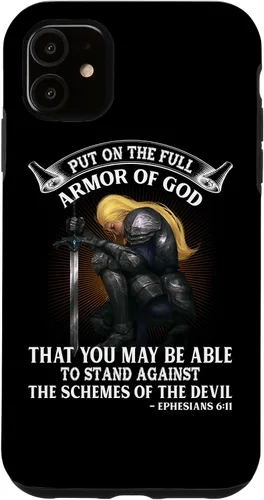 Vista 8 de Laying Down The Full Armor of God Case for iPhone 17
