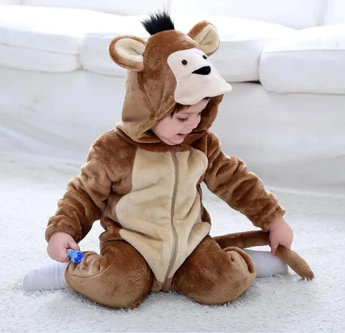 Vista 5 de TONWHAR Baby Boys Girls Animal Bodysuit Infant And Toddlers Romper Jumpsuit Halloween Costume Partywear