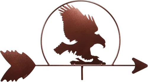 Vista 4 de SWEN Products Veleta Eagle Bald Hawk Bird (montaje ajustable incluido)