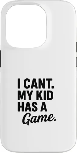 Vista 17 de I Can’t My Kid Has A Game Funny Parent Design Case for iPhone 16