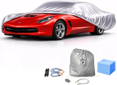 Vista 16 de Chevrolet Corvette - Funda de coche para C1 (1953-1957), resistente a los arañazos, cubierta de automóvil para interiores, material ultra suave