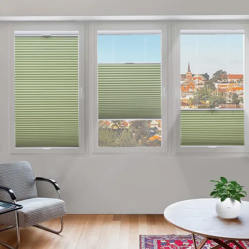 Vista 30 de Tonature Persianas Celulares de Tamaño Personalizado para Ventanas Cortinas Blackout sin Cordón Persianas Enrollables Protección UV Aislamiento