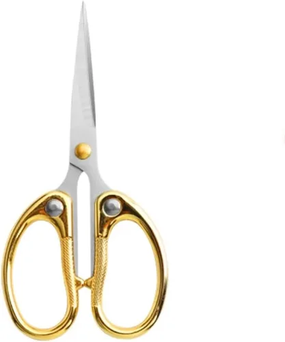 Vista 6 de Tijeras de bordado de acero inoxidable de 4.5 pulgadas para costura, tijeras pequeñas y afiladas para manualidades, trabajo de arte, herramienta