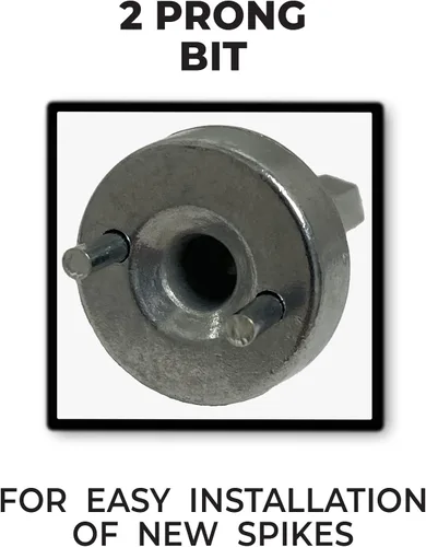 Vista 5 de Softspikes Kit de tacos de golf Kaddy - Accesorios para quitar e instalar rápidamente los tacos de golf - Compatible con cualquier sistema