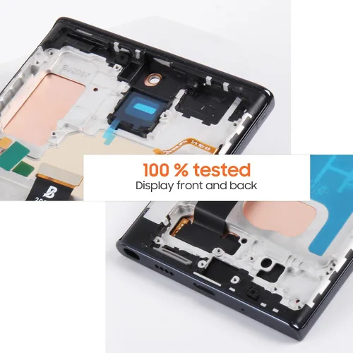 Vista 6 de Incell - Pantalla de repuesto para Samsung Galaxy Note 10 Plus para Samsung Note 10+, pantalla LCD SM-N975U, piezas de reparación con marco