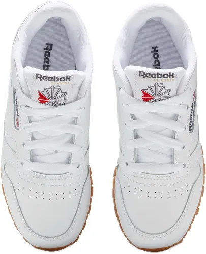 Vista 3 de Reebok Tenis clásicos de cuero unisex para niños