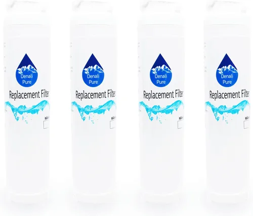 Vista 2 de Paquete de 4 filtros de agua de repuesto para refrigerador Bosch 9000077095 - Compatible con Bosch 9000077095 cartucho de filtro de agua