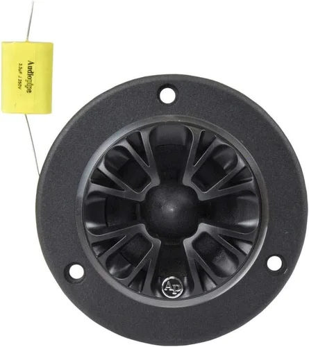 Vista 2 de Audiopipe Super Tweeters Titanium Bullet Super Tweeters, 350W, 4 Ohm, Bocina de Aluminio de 3.75