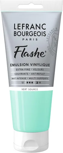 Vista 19 de Lefranc Bourgeois Flashe - Pintura de vinilo, tubo de 2.7 onzas líquidas, azul ceniza Extra-Fine Vinyl Emulsion Paint; Ultra-Matte, Highly Opaque