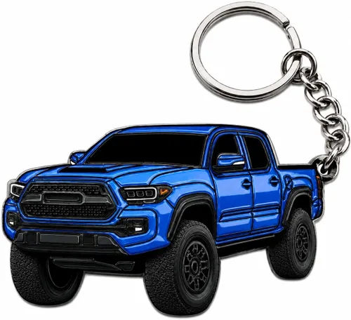 Vista 15 de Llavero Tacoma – Accesorios Tacoma 2016-2022 mods 2023 2024 Cool Key Chain Fob Cover 3ª generación Toy Truck