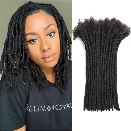 Vista 15 de Extensiones de cabello humano 100 % real, hechas a mano, permanentes, para mujeres y hombres, 30 hebras de 2 pulgadas de grosor, extensiones