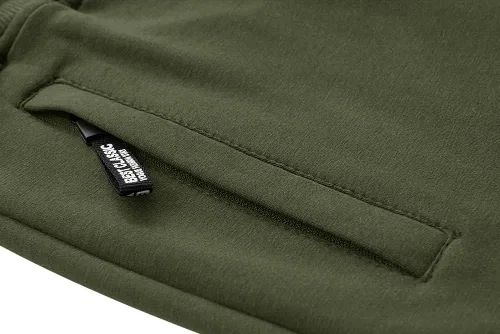 Vista 5 de MAGNIVIT Pantalones capri 34 para hombre, pantalones capri para entrenamiento, gimnasio, debajo de la rodilla, pantalones cortos con cremallera