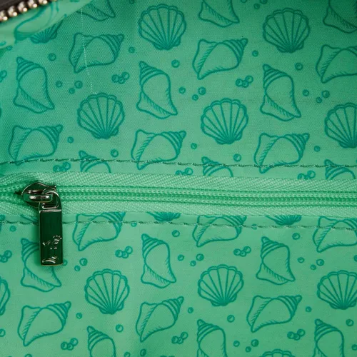 Vista 5 de Loungefly Disney The Little Mermaid - Bolso de hombro con doble correa para mujer Multi Sirena
