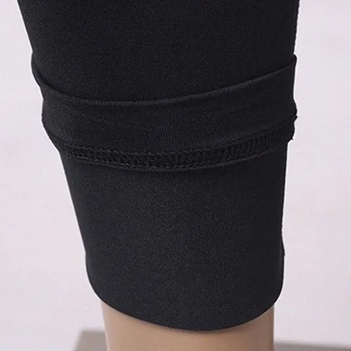 Vista 3 de Guandoo Mallas de compresión de entrenamiento de compresión pantalones de gimnasio de secado rápido