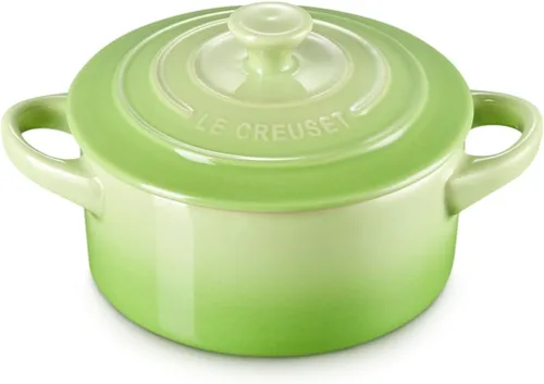 Vista 10 de Le Creuset Mini Cocotte redonda de gres, 237 ml, alcachofa