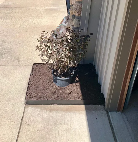 Vista 6 de Borde de metal de grado profesional que proporciona un borde limpio entre tu césped, mantillo, jardín o cama de flores, fácil de instalar, 4