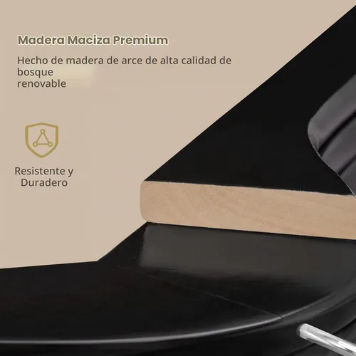 Vista 5 de TOPIA HANGER Perchas de madera para abrigos, paquete de 30 perchas de madera negra, gancho giratorio de 360° y muescas antideslizantes para Negro