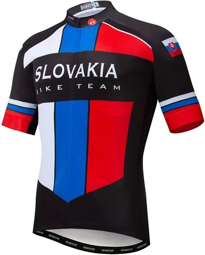 Vista 17 de Bike Jersey Hombres Ciclismo Jersey bicicleta superior transpirable ropa de verano America