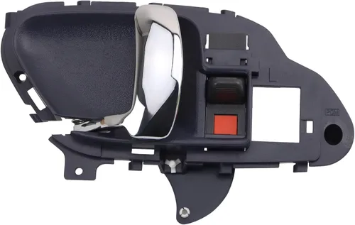 Vista 6 de TRQ Manija Interior de Puerta del Lado del Pasajero Negra Compatible con Ford Bronco 1987-1996 F-150 1987-1997 F-250 1997 F-250 HD F-350