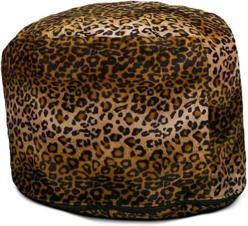 Vista 33 de ULTIMATE SACK Puf otomano de 2 pies Gamuza camello Relleno de espuma - Funda extraíble lavable Camel (Camel Suede)